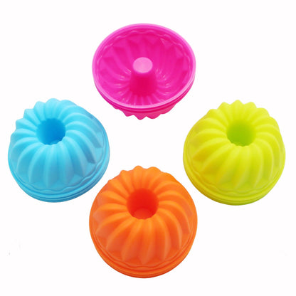 Silicone Donut-Style Baking Cups