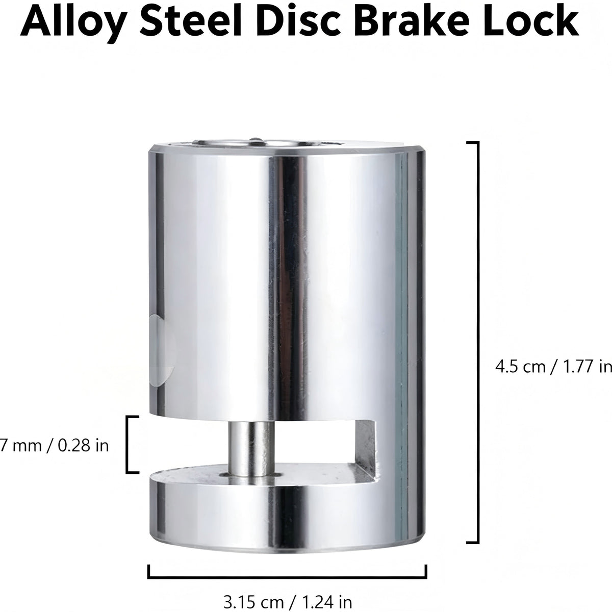 🔒Motorcycle and Bicycle Anti-Theft Disc Brake Lock