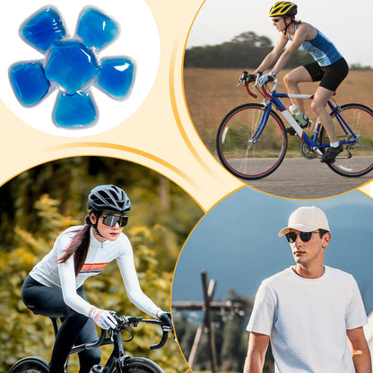 Reusable PVC Head Cooling Gel Pad | Universal for Hard Hats, Baseball Caps & Bike Helmets
