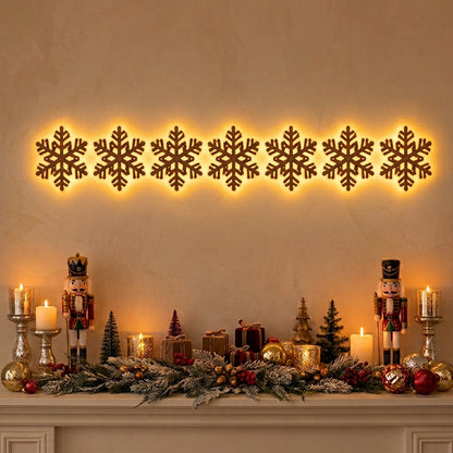 🎄 LED Christmas Wall Decorations ✨ Festive Holiday Lights