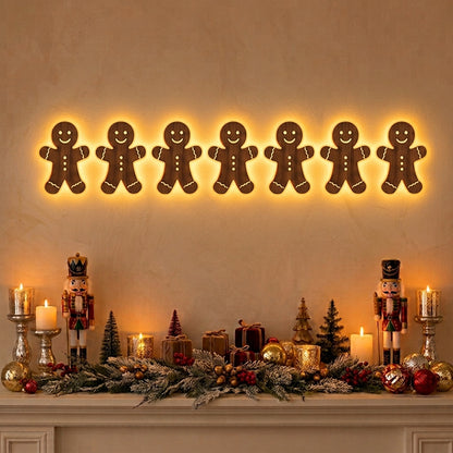 🎄 LED Christmas Wall Decorations ✨ Festive Holiday Lights