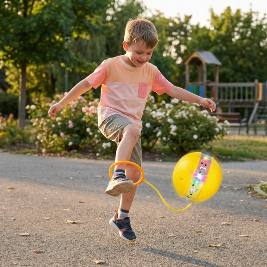 LED Ankle Skip Jump Ball for Kids