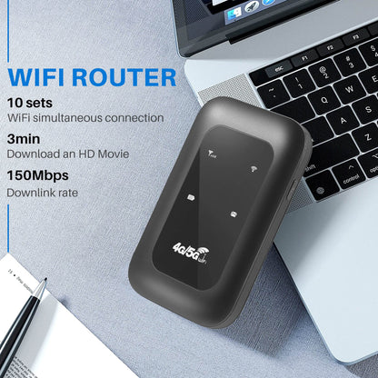 All-Network Pocket WiFi – Ready in Seconds No Setup! No Hassle! Just Connect!
