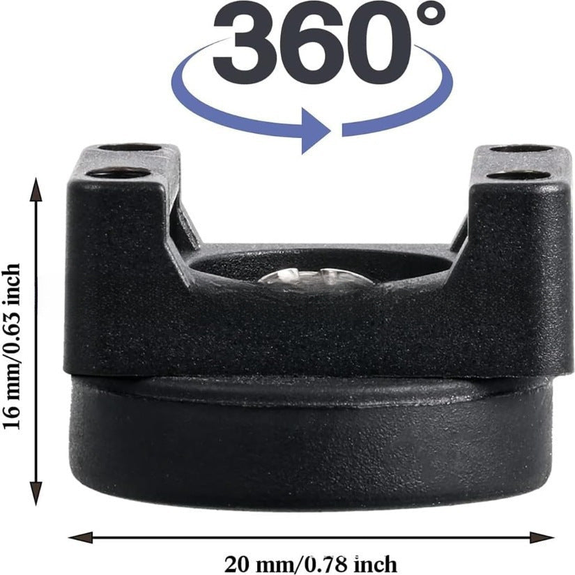 🔌Heavy-Duty Magnetic Cable Tie Mounts – 10 Pack