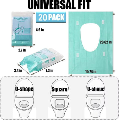 🚽Toilet Seat Disposable Covers (50 Pieces)