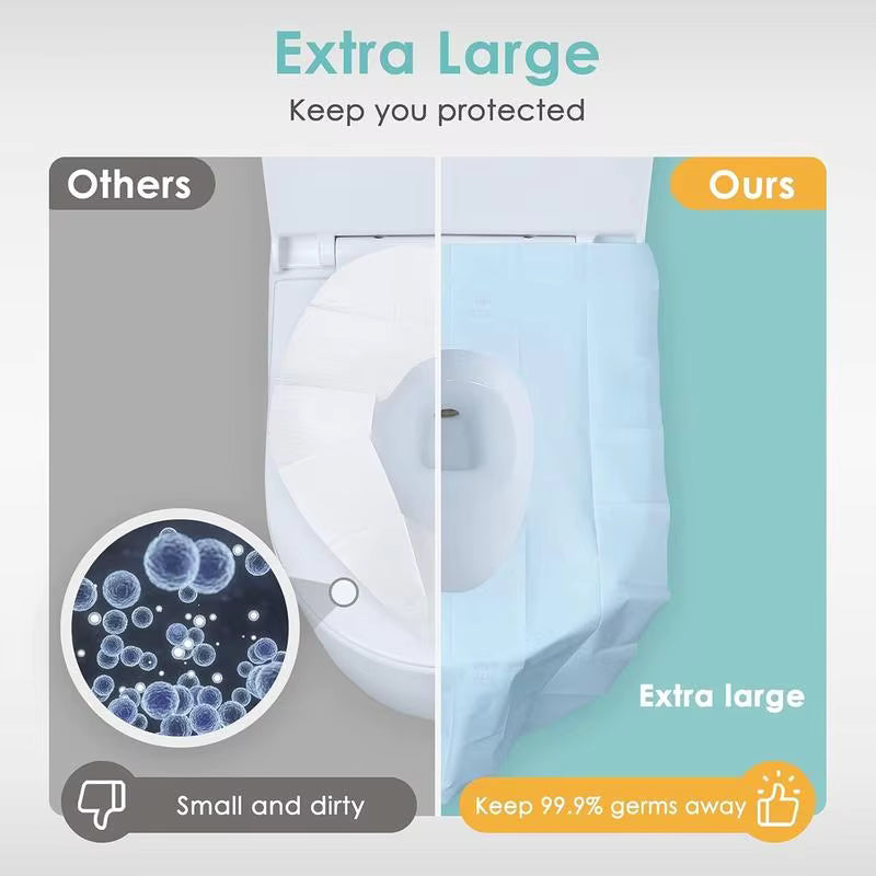 🚽Toilet Seat Disposable Covers (50 Pieces)