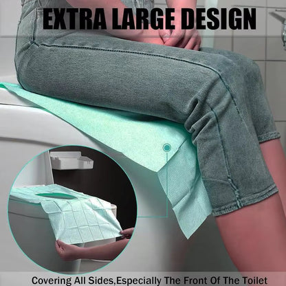 🚽Toilet Seat Disposable Covers (50 Pieces)