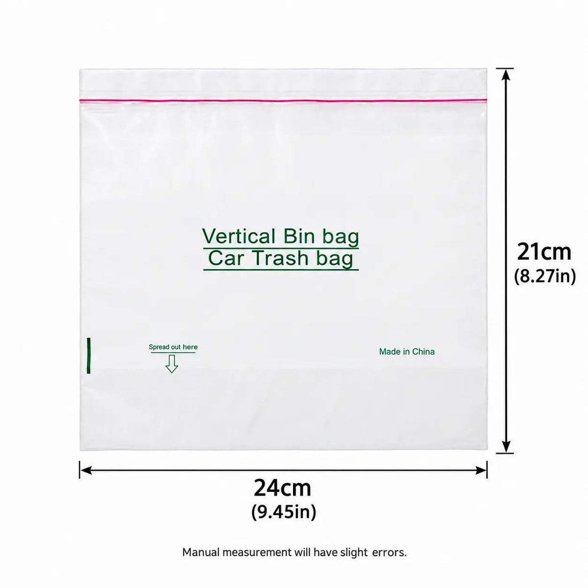 🚗 20-Pack Car Trash Bags – Self-Adhesive Disposable Waste Bags 🗑️