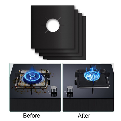 Reusable Non-Stick Gas Stove Burner Covers – Heat-Resistant & Washable