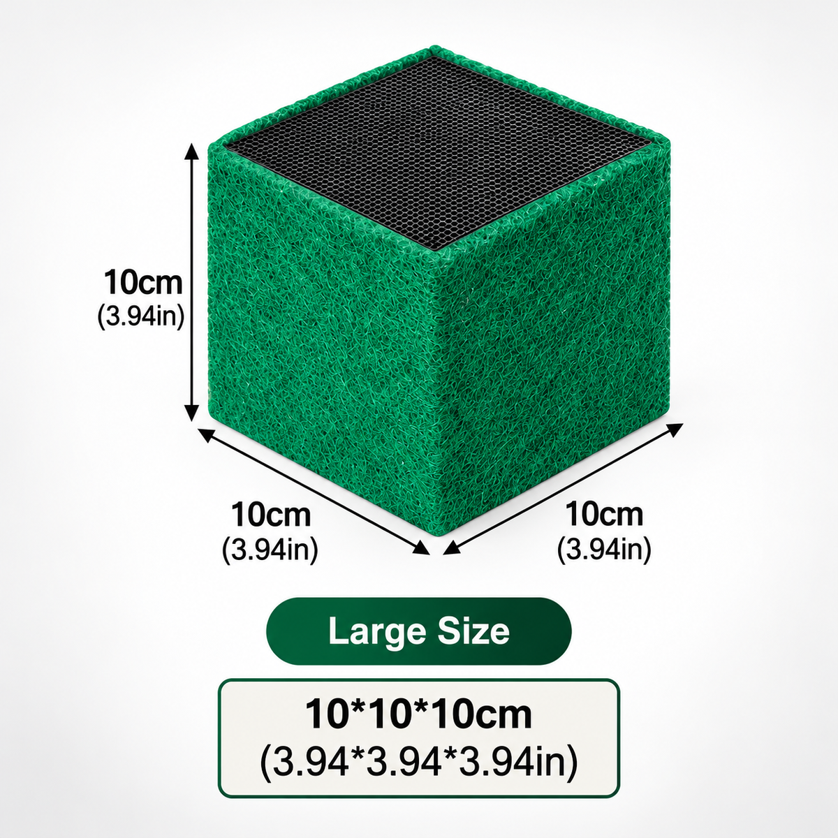 Activated Carbon Filter Cube for Aquarium Water Purification🐠