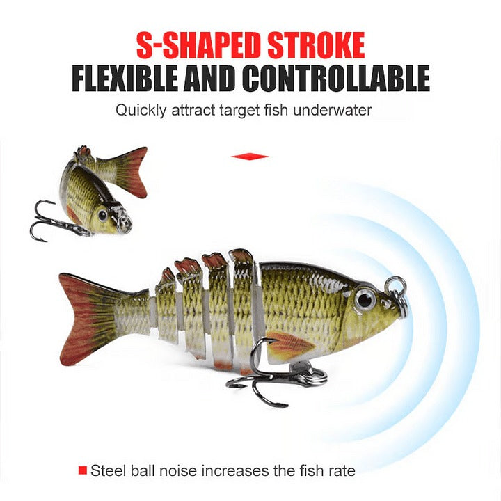 🎣 Bionic Swimming Lure – Realistic Action for More Effective Fishing