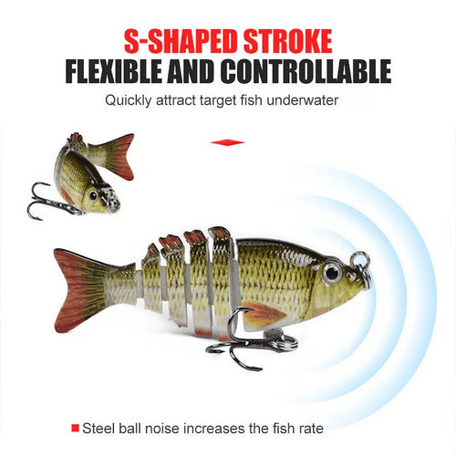 🎣 Bionic Swimming Lure – Realistic Action for More Effective Fishing