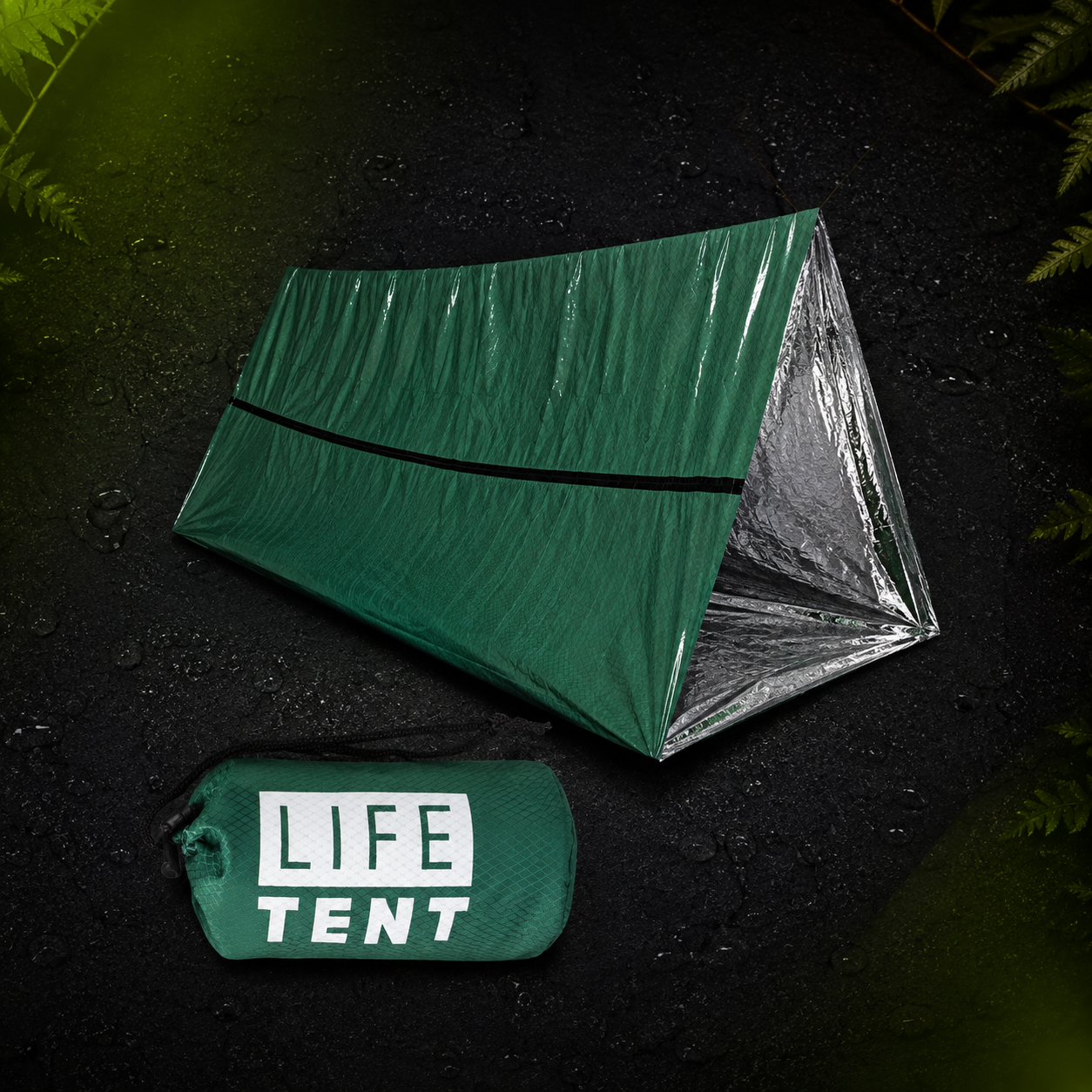 QuickShelter - 2 Person Emergency Tent ⚠️🏕️