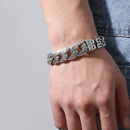 📿Men's Retro Six-Syllable Mantra Bracelet