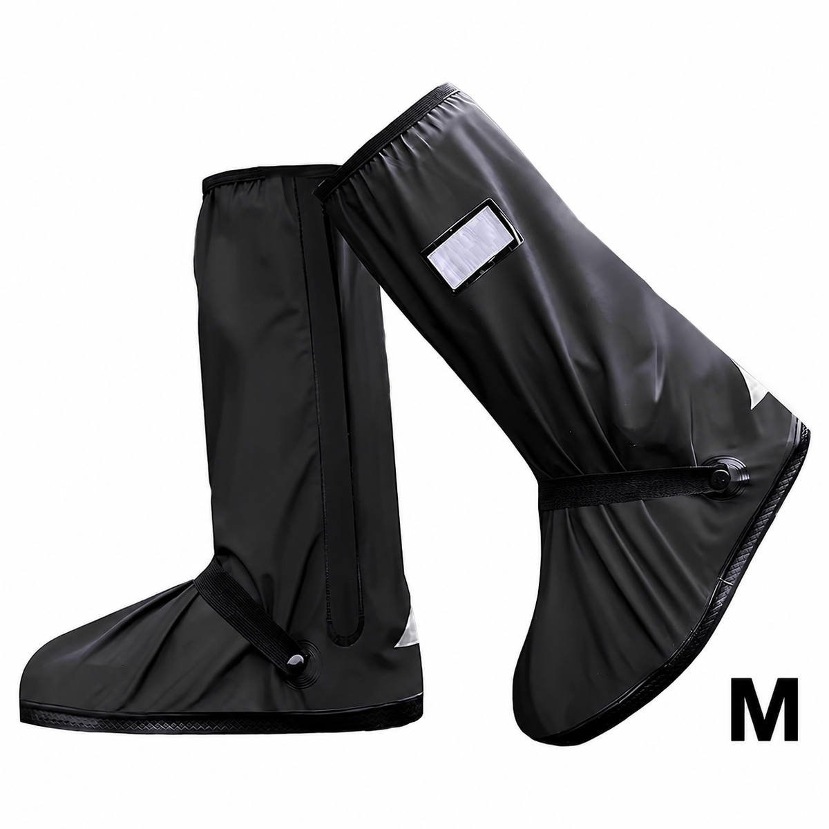 🌧️🥾 Reflective Waterproof Shoe Covers – Non-Slip, Reusable Protection for Rain, Snow & Mud