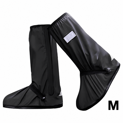 🌧️🥾 Reflective Waterproof Shoe Covers – Non-Slip, Reusable Protection for Rain, Snow & Mud