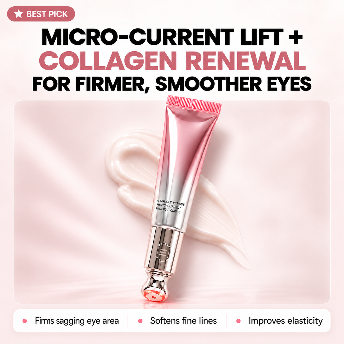 ✨ Retinol Eye Renewal Cream – Lightweight Hydrating & Gentle Eye Care for Fine Lines, Dark Circles & Puffiness