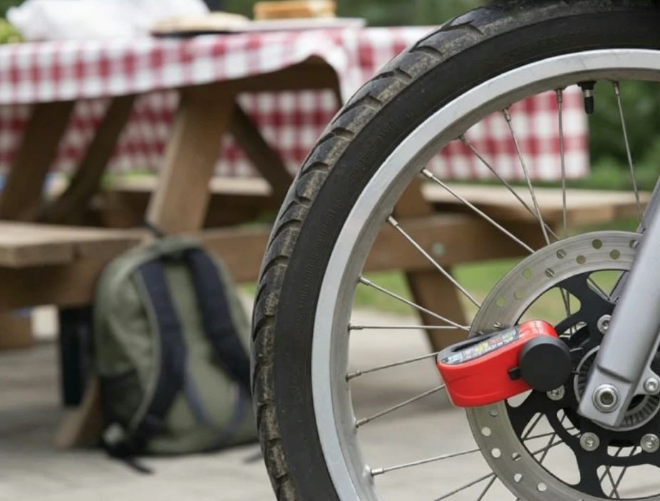 Heavy-Duty Waterproof Disc Brake Lock with Alarm System