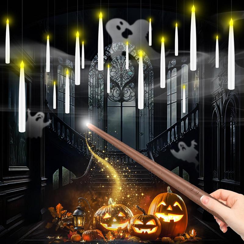 🕯️👻Floating Halloween LED Candles with Remote Control