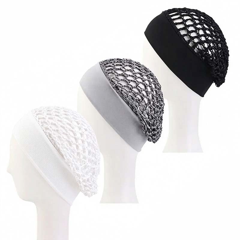 🧢Stretchy Wide-Edge Sleeping Cap