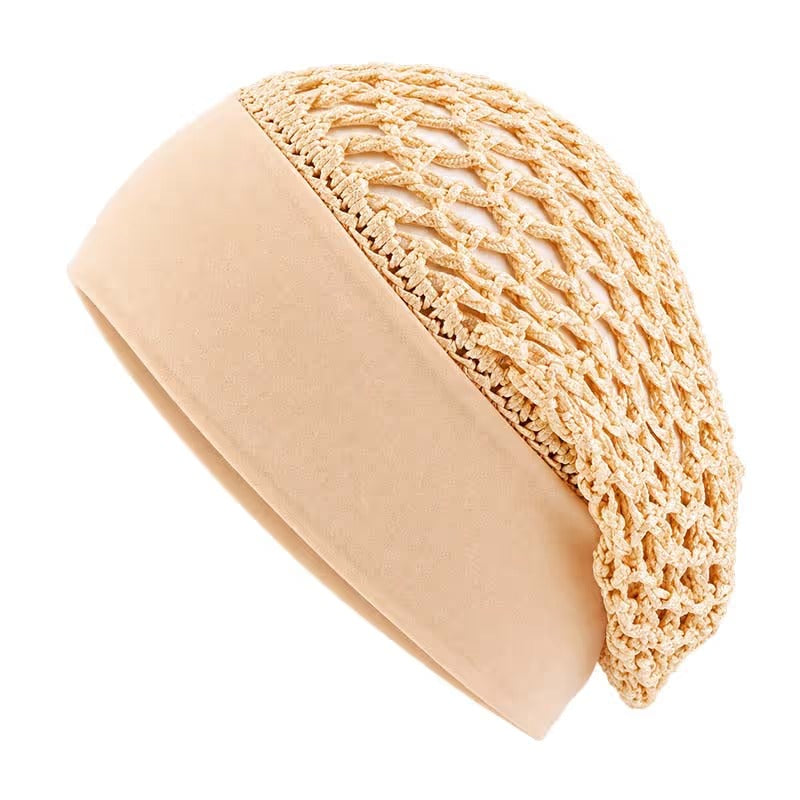 🧢Stretchy Wide-Edge Sleeping Cap