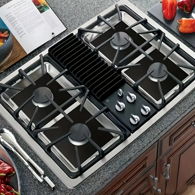 Reusable Non-Stick Gas Stove Burner Covers – Heat-Resistant & Washable