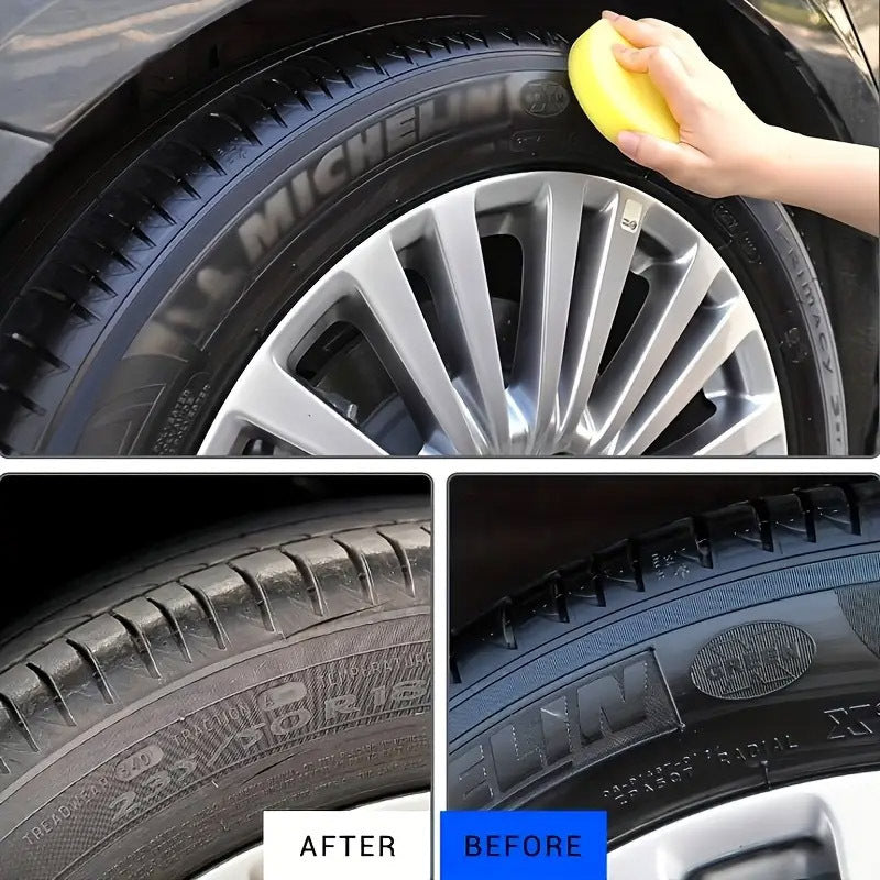 🚗Car Plastic Restorer – Back to Black Trim Shine