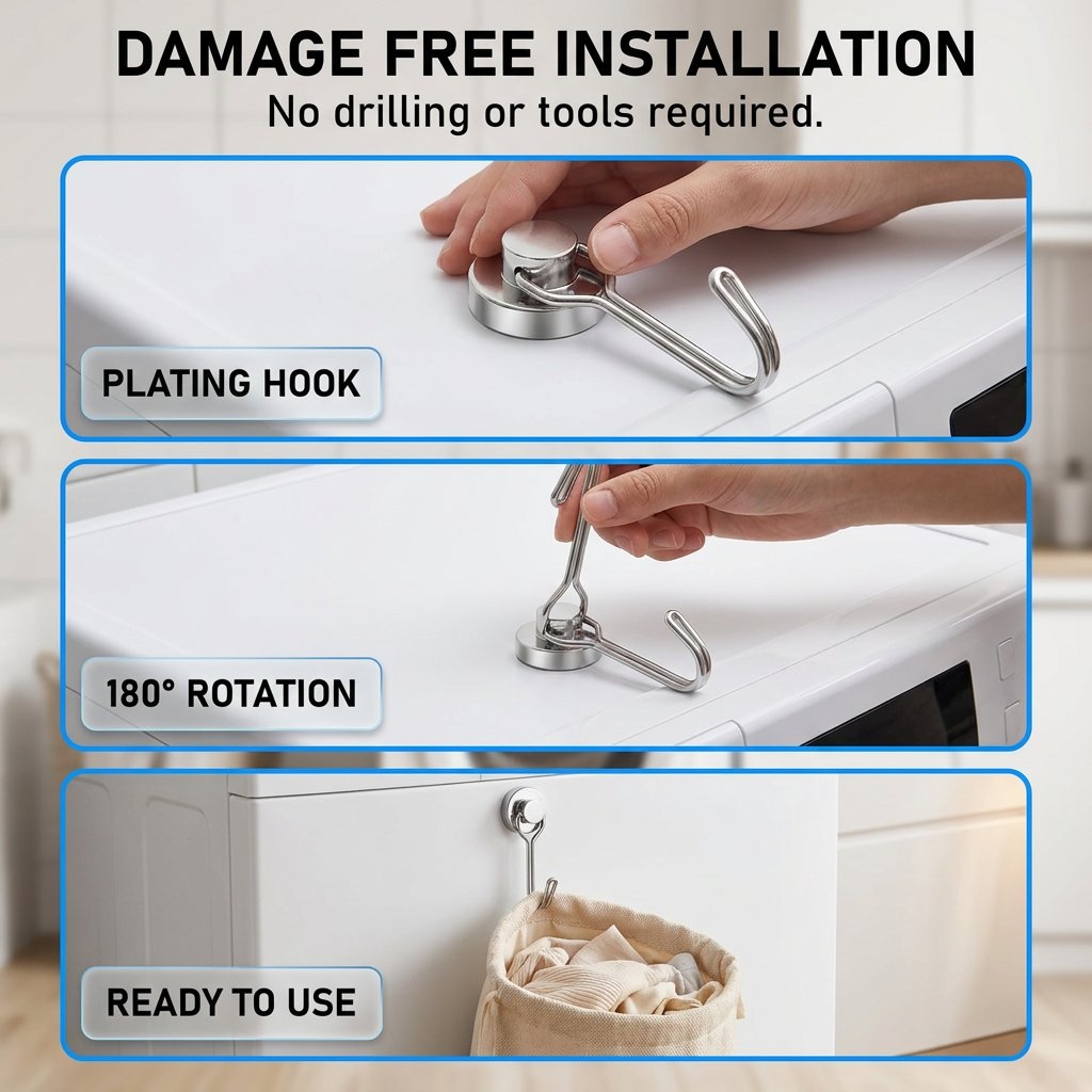 Heavy Duty Rotating Utility Hooks
