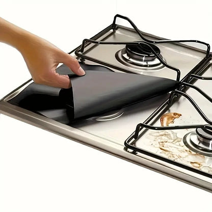 Reusable Non-Stick Gas Stove Burner Covers – Heat-Resistant & Washable