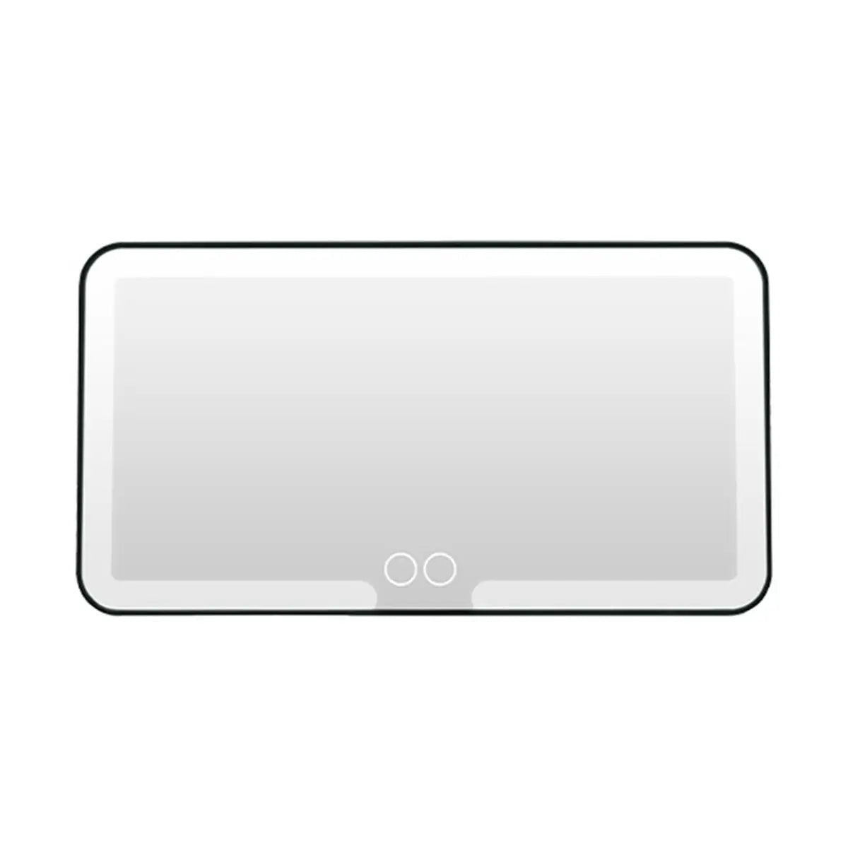 Car Sun Visor Makeup Mirror, LED Touch Screen Adjustable Brightness Auto Interior Makeup HD Mirror