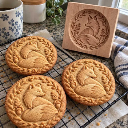 🌲🦊 Woodland Animal Cookie Mold