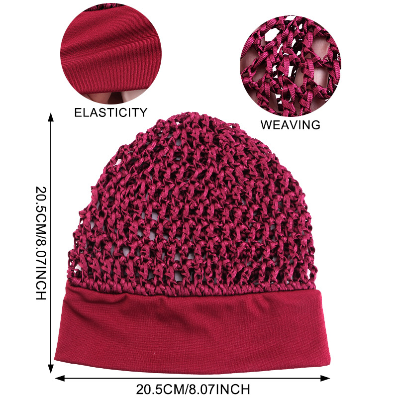 🧢Stretchy Wide-Edge Sleeping Cap