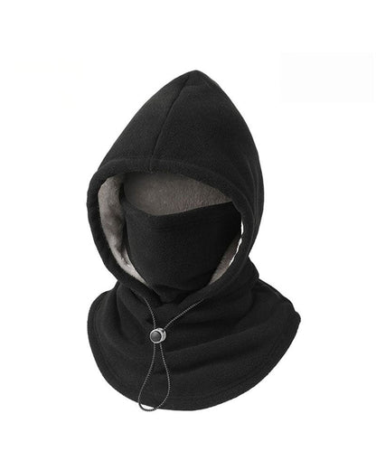 Fleece Double Layer Integrated Hat