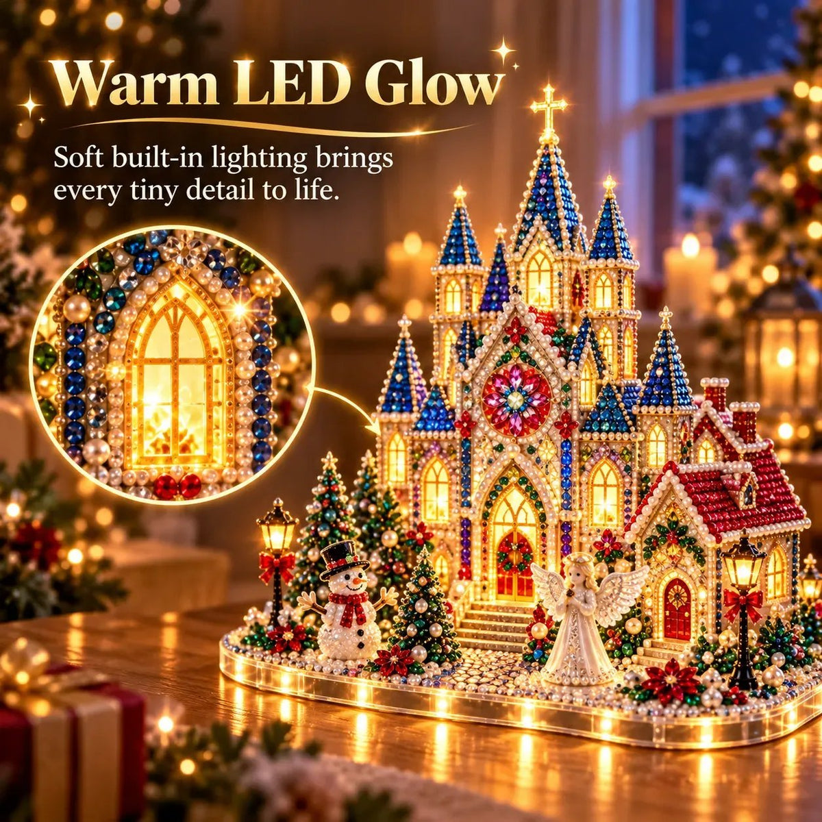 💎✨DIY Crystal Art Kit with LED Lighting – Sparkling Miniature Scenes to Create Yourself