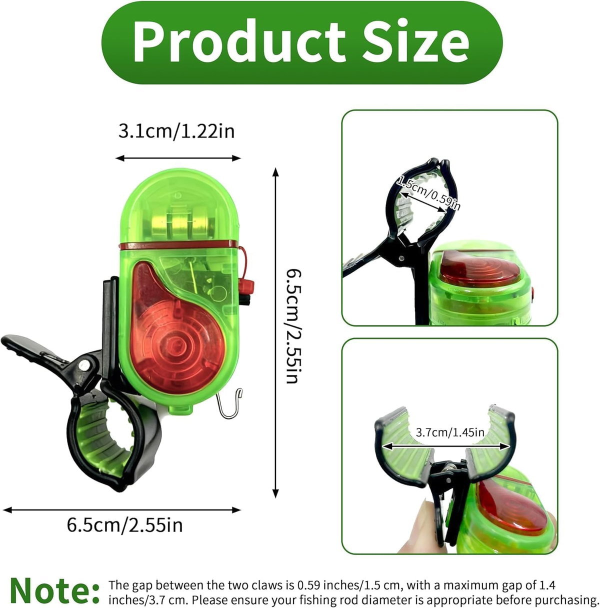 Sensitive Electronic Fishing Alarms Indicator