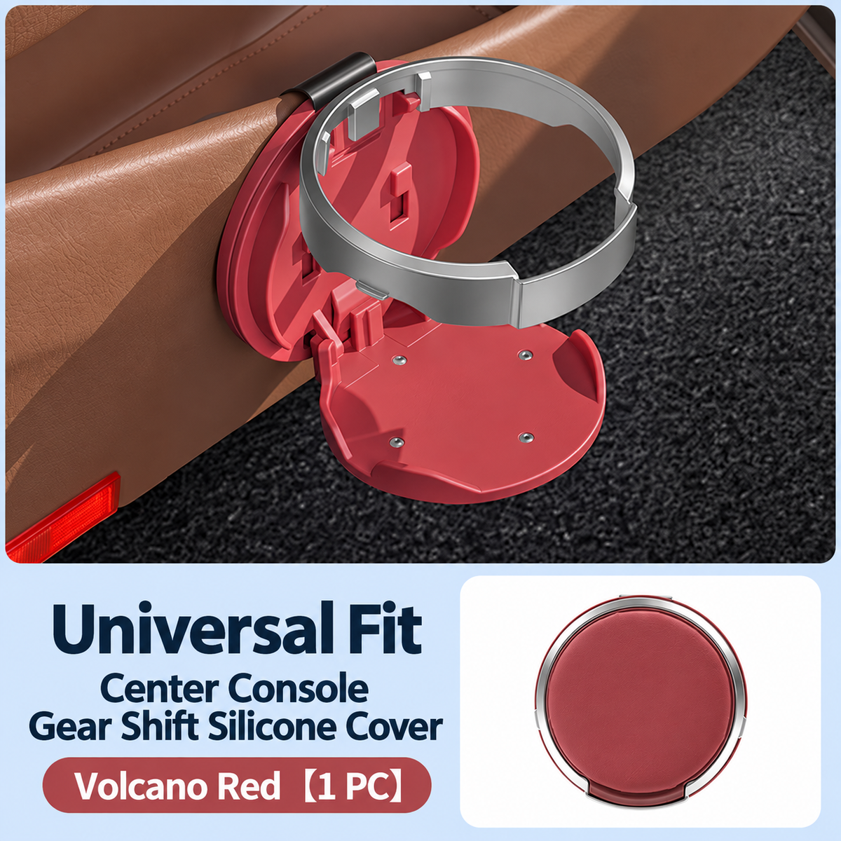 🚗 Universal Foldable Car Cup Holder — Turn Unused Car Space Into Extra Storage