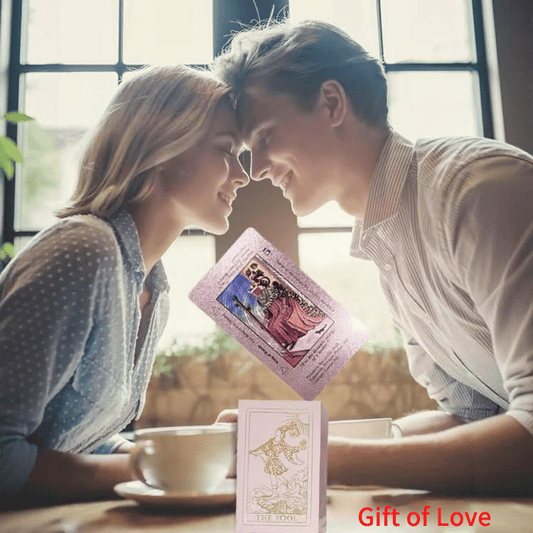 Rose Gold Tarot Cards with Guide Book