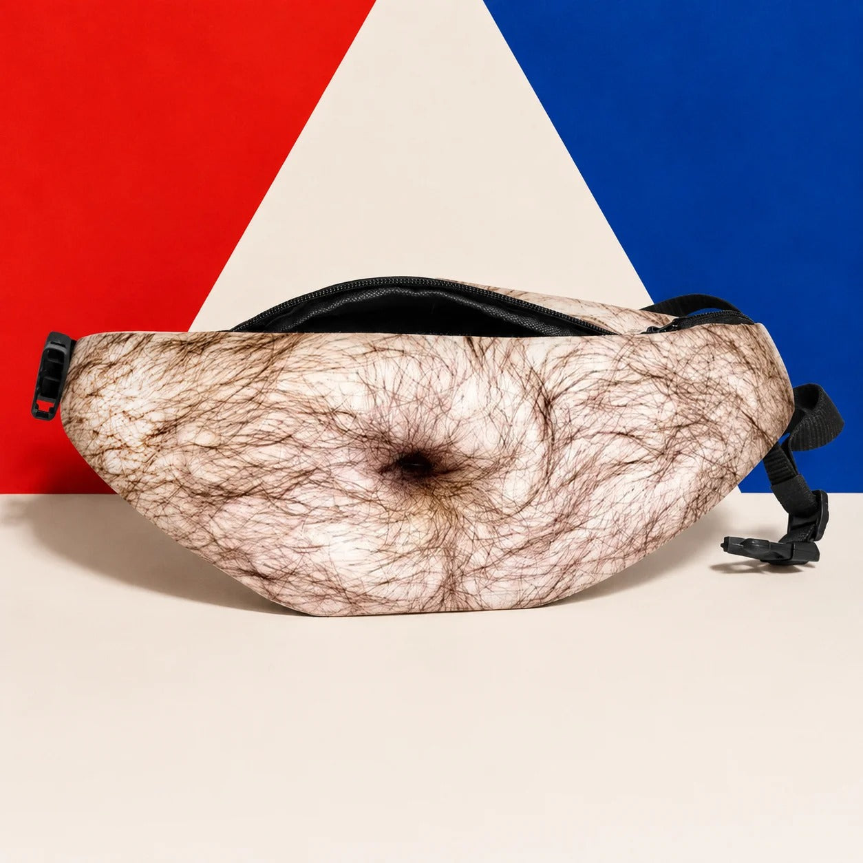 🎒Ultra-Realistic Beer Belly Fanny Pack - Funny Dad Bod Waist Bag