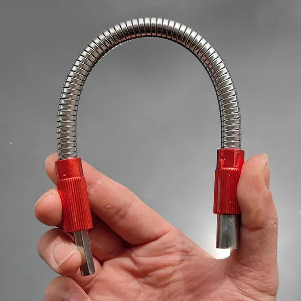 🔧Hexagonal Shank Metal Flex Universal Extension Bit Holder