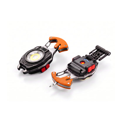 💡8-in-1 Multifunctional Keychain Flashlight🔦🌈