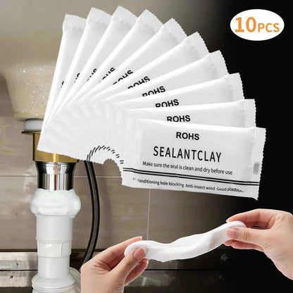 10Pcs Professional Sealant Clay - Anti-Insect Wall Hole Filler Mud 🕳️