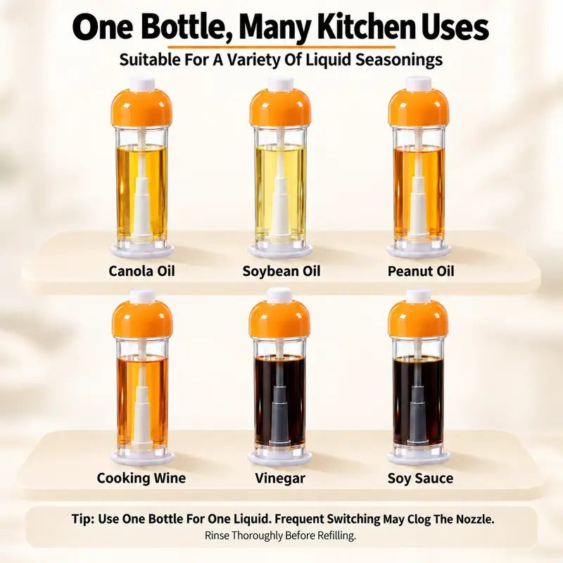 🍳 Refillable Olive Oil Sprayer – Fine Mist Cooking Oil Spray Bottle ✨