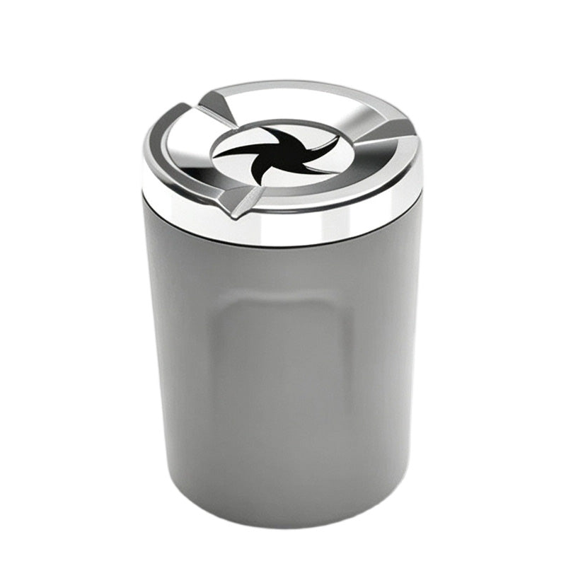Rotating Car Ashtray with Ceramic Inner Liner 🚗🗑️