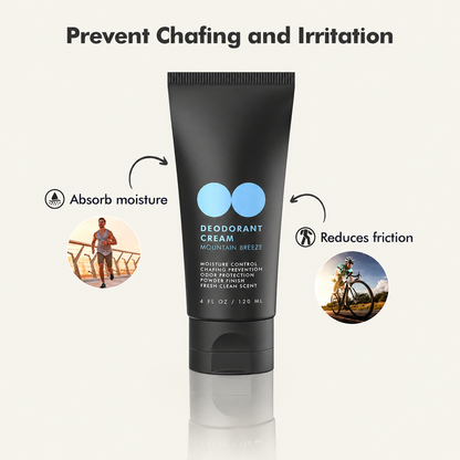 Deodorant Cream Stay Dry, Smell Fresh, Men's Hygiene Cream for Private Parts for Silky Feel