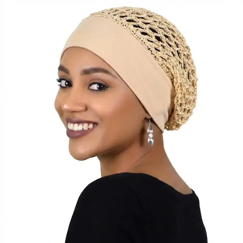 🧢Stretchy Wide-Edge Sleeping Cap
