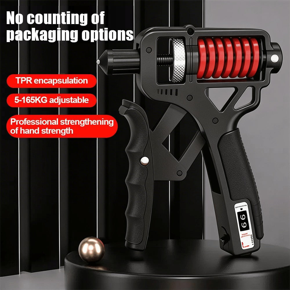 💪 Hand Grip Strengthener Set, Forearm & Finger Exerciser for Stress Relief