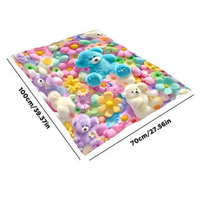 ☁️ Cloud-Soft 3D Plush Throw