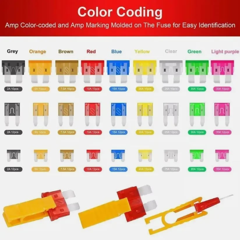 306PCS&Car Blade Fuse Assortment Set