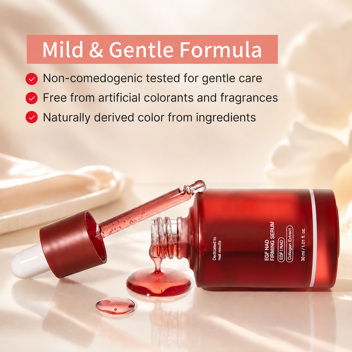 ✨ EGF NAD+ Firming Face Serum – Deep Hydration, Smoother Skin & Youthful Glow 🌸