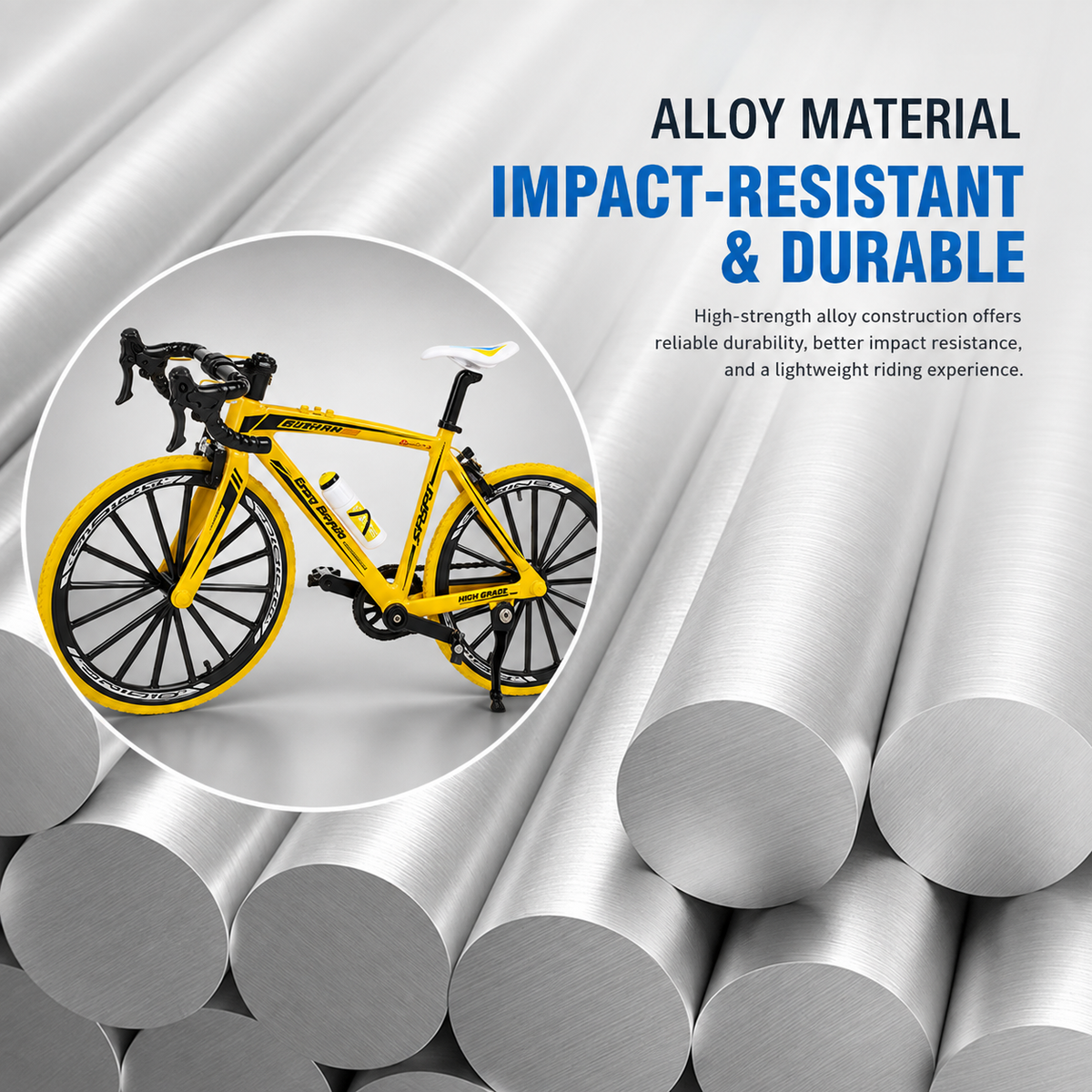 DIY Alloy Bicycle Model Kit